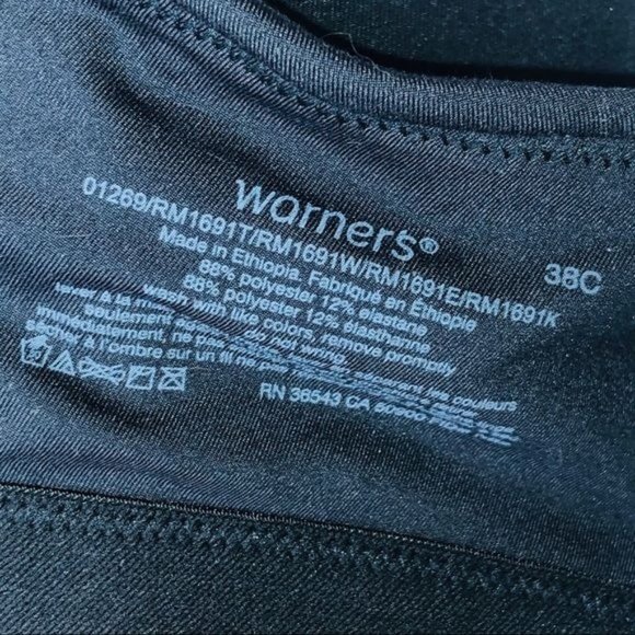 Warner's Cloud 9 Wireless Contour Bra 1269 - Picture 8 of 11